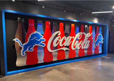 Coca-Cola – Ford Field Sponsor Branding
