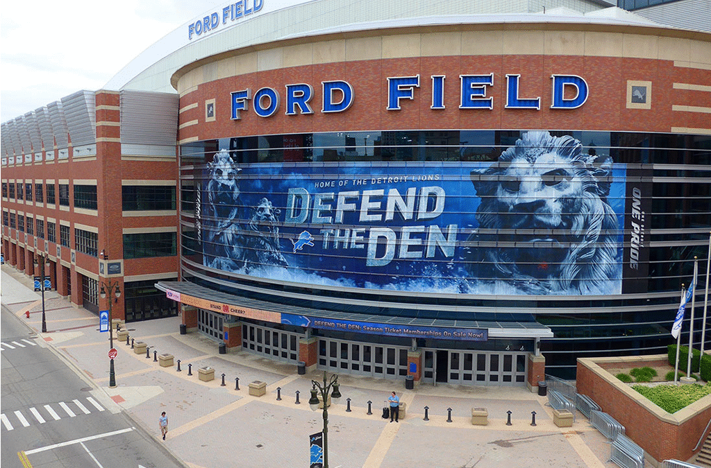 Detroit Lions – Building Graphics