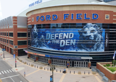 Detroit Lions – Building Graphics